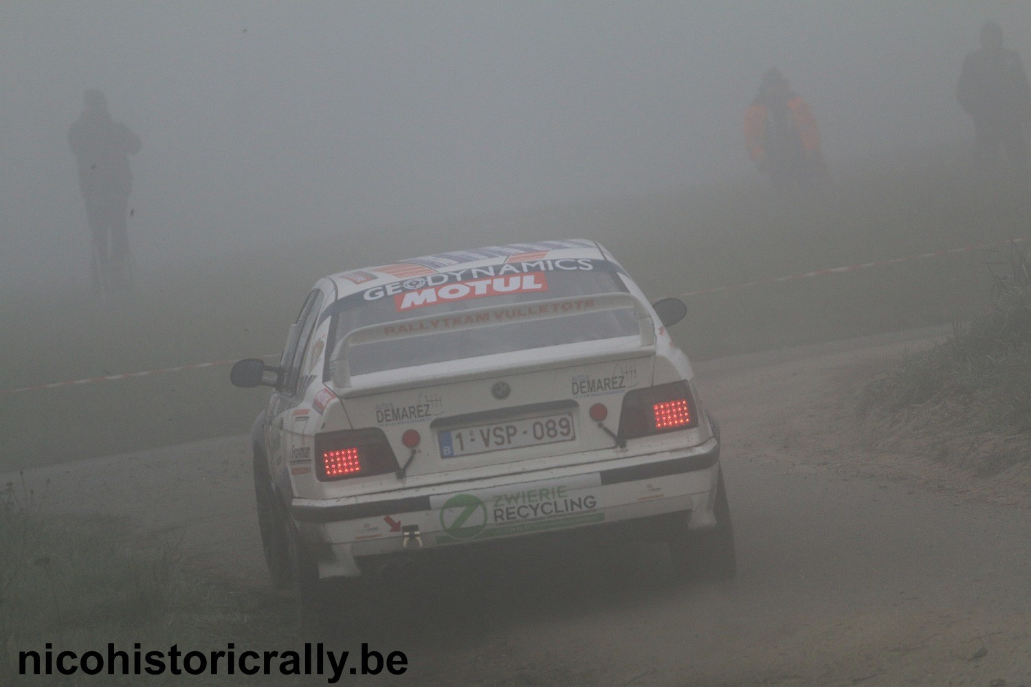 Wedstrijdverslag Serge Dumortier in de Short Rally van Moorslede: Tevreden over onze wedstrijd !