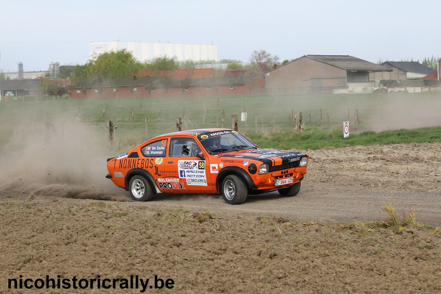 Verslag TAC Rally Historic: Mathias Ver Eecke verrassend winnaar in het Historic BRC na een afvallingsrace !