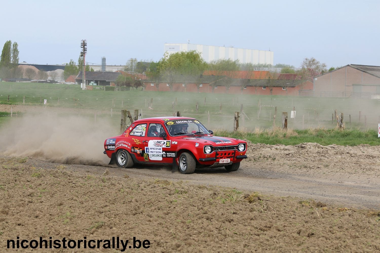 Wedstrijdverslag Koen Verhaeghe in de TAC Rally: een podium waar we enorm trots op zijn !